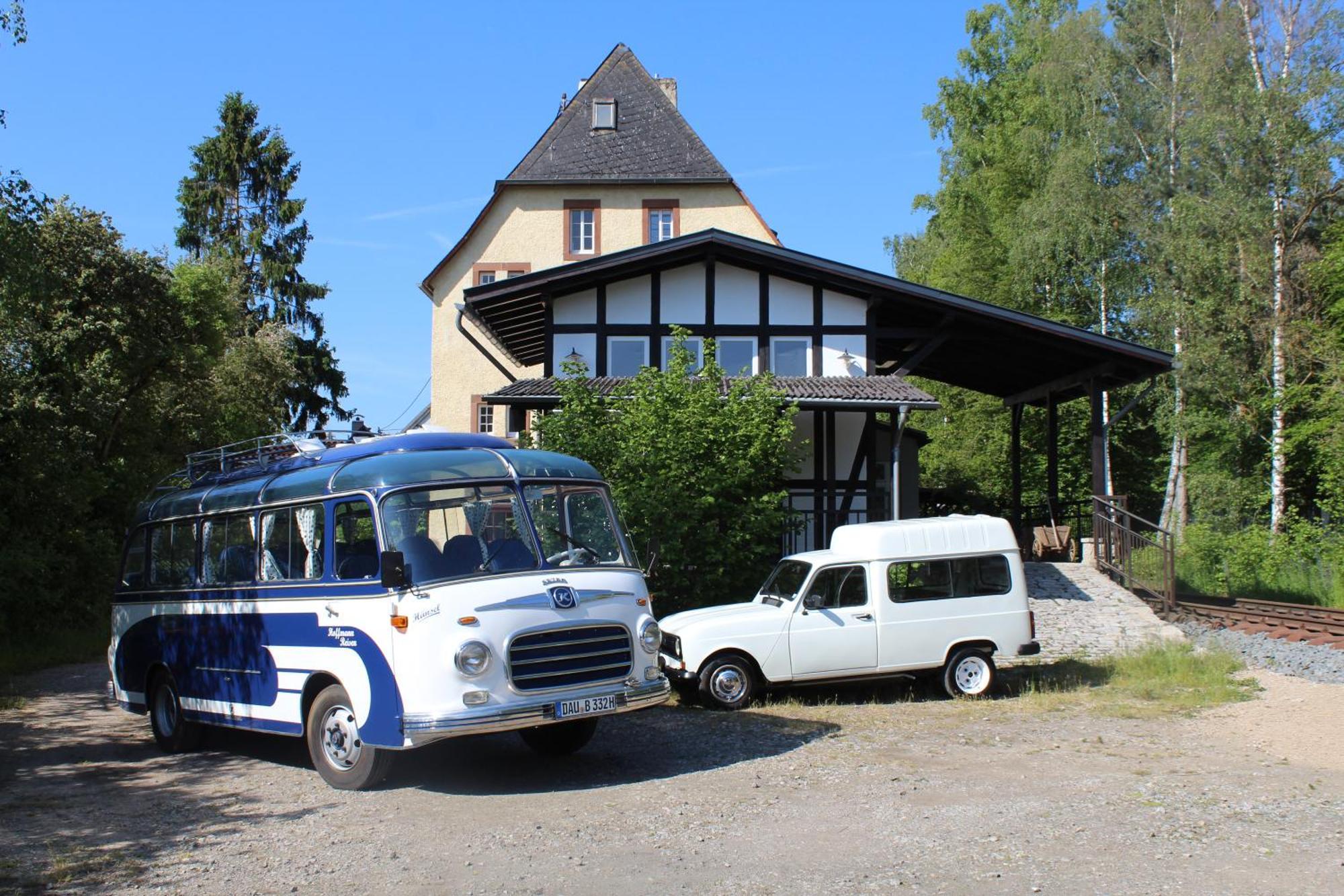 Готель Museumsbahnhof Ahuette Uxheim Екстер'єр фото